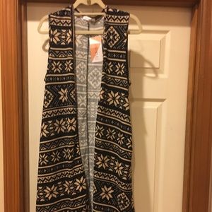 Honey&Lace/Piphany Tahoe Vest -Small defect-NWT